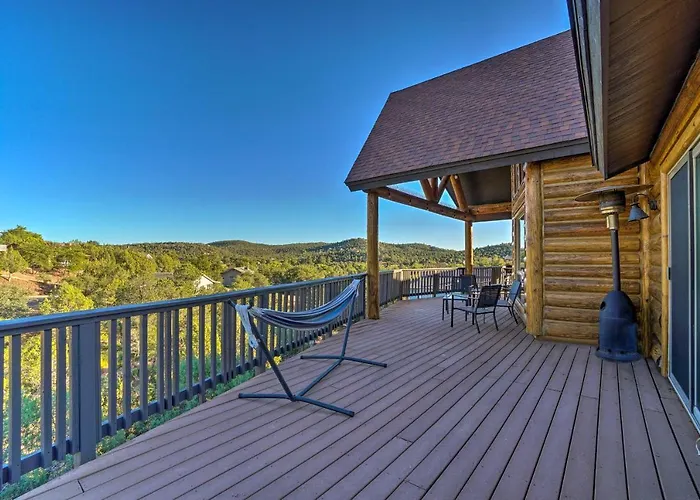 Mtn-view Gem W/ Fire Pit & Deck In Holiday home Payson