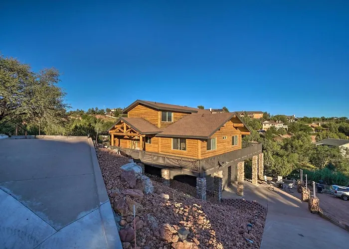 Mtn-view Gem W/ Fire Pit & Deck In Holiday home Payson